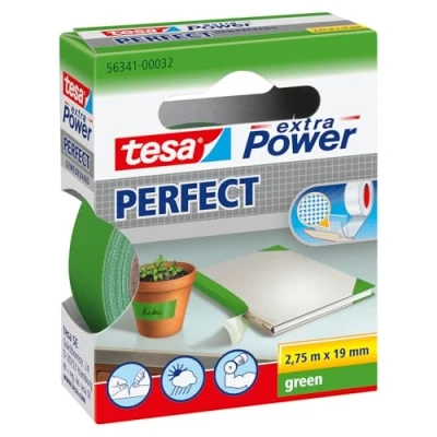 Afbeelding van tesa Extra Power Perfect, Groen, 2.75m x 19mm