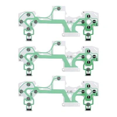 Afbeelding van the Lord of Tools Toetsenbord Geleidende Folie Reparatie Onderdeel Flexibele Regelaars Pads Compatibel met PS4 Controller JD M 050 055