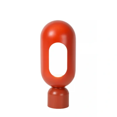 Afbeelding van Lucide BARRIS Tafellamp 1xE27 Terracotta