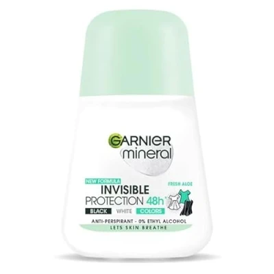 Afbeelding van Mineral Invisible Protection Fresh Aloe anti transpirant roll on 50ml