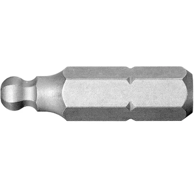 Afbeelding van Facom schroefbits 6 kant inbus, met bolkop l. 25 mm 4 ETS.104