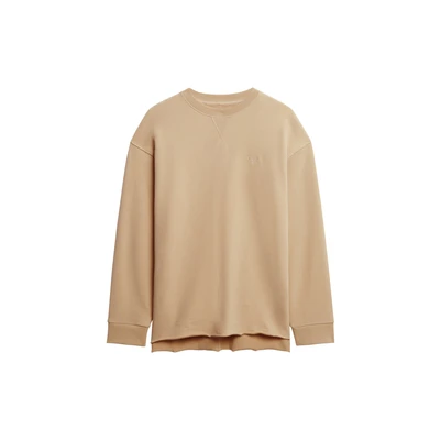 Afbeelding van Superdry Vrouwen Studios Sweatshirt met Ronde Hals Beige Grootte: 38