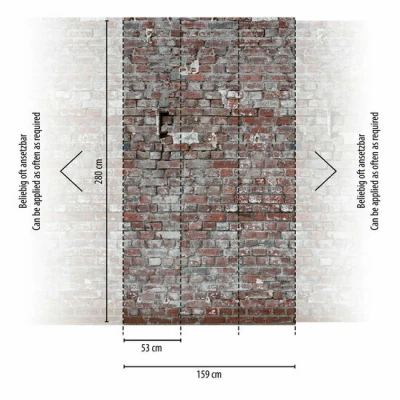 Afbeelding van AS Creation The Wall Steen Industrieel Behang 38337 1
