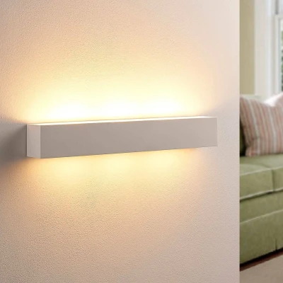 Afbeelding van Lindby wandlamp 3 lichts gips H: 7.5 cm G9 wit