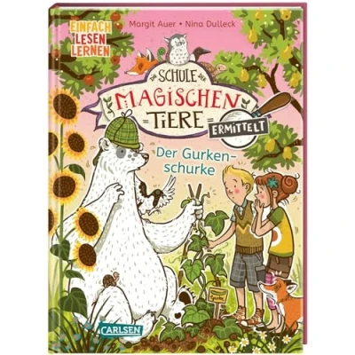 Afbeelding van Die Schule Der magischen Tiere ermittelt 5: Gurkenschurke: Einfach Lesen lernen Mit Eisbär Detektiv Murphy und den Tieren macht Spaß!