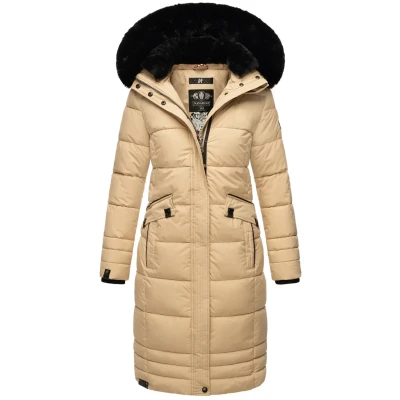 Afbeelding van Navahoo Fahmiyaa Winterjas, Dames, Maat: XL, Beige