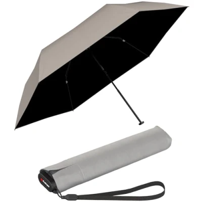 Afbeelding van Knirps Zakparaplu US.050 Ultra Light Slim Manual met UV en hittebescherming Stone
