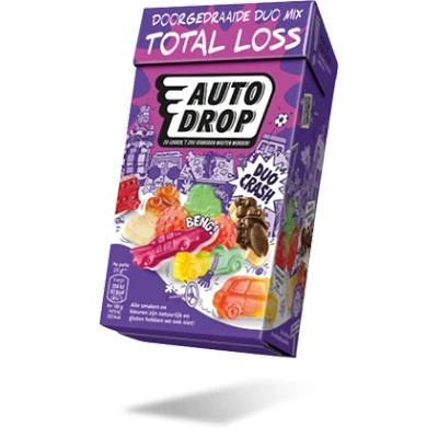 Afbeelding van Autodrop Smaak Chaos Mix Total Loss (280 gram)