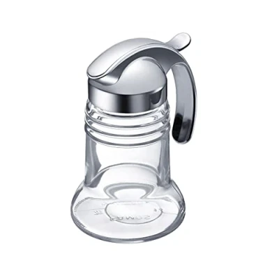 Afbeelding van Westmark room /honingdispenser, inhoud: 150 ml, glas/ABS, verchroomd, Paris Chrome, zilver/transparant, 634022E1
