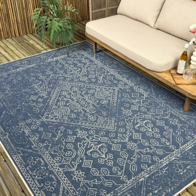 Afbeelding van Buitenkleed Nova blauw Interieur05 240 x 340 cm (XL)