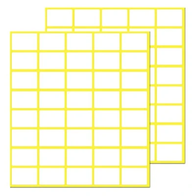 Afbeelding van 1000 Stuks, 20 x 13 mm Kleine Witte Zelfklevende Etiketten Stickers Labels
