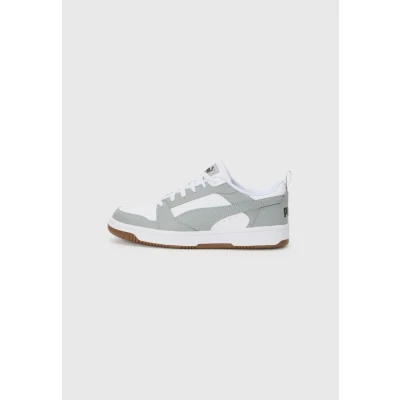 Afbeelding van PUMA Unisex Rebound V6 Low Sneaker, Wit Grijs Echo Zwart, 3.5 UK, 36 EU