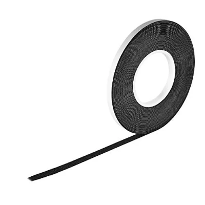 Afbeelding van Compriband 12,5 m lang, 15/2 antraciet, uitgebreid van 2 naar 10 mm, voegbreedte rolbreedte 15 acryl 300, voegafdichtband, bronband, comprimeerband, plakband, afdichtingstape