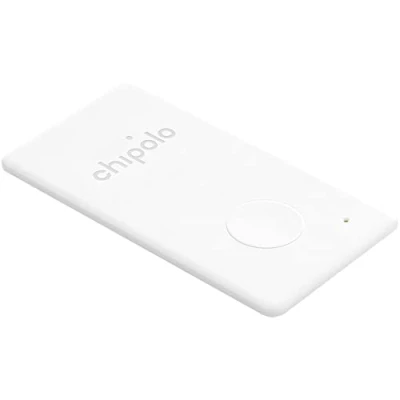 Afbeelding van Chipolo CARD 1 Pack Portemonnee Vinder, Bluetooth Tracker voor Portemonnee, Gratis Premium functies, Werkt met de app (compatibel iOS en Android) WIT
