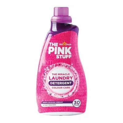 Afbeelding van 8x Stardrops Pink Stuff Wasmiddel Colour Care, 30 wasbeurten 960ml