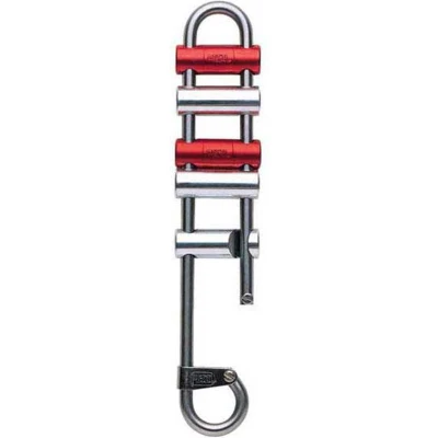 Afbeelding van Petzl Rack Afdaal acht grijs/rood