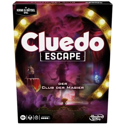 Afbeelding van Hasbro Gaming Clue Ontsnappen De Club van Illusionisten Goochelaars (Duits)