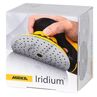 Afbeelding van MIRKA Iridium 150mm Velcro 121 gaten P 120 100 st in doos