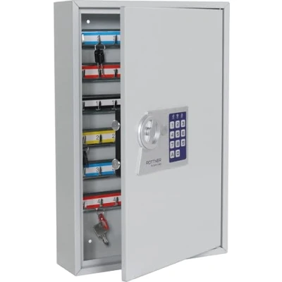 Afbeelding van Rottner T06020 S64 elektrische sleutelkast, lichtgrijs