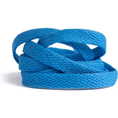 Afbeelding van GBG Sneaker Veters 140CM Blauw Blue Schoenveters Laces Platte Veter