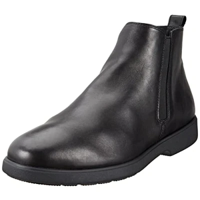 Afbeelding van Geox Heren U Spherica Ec11 Wide Chelsea Boot, zwart, 41 EU