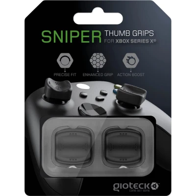 Afbeelding van Gioteck Sniper Thumb Grips Black