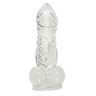 Afbeelding van Dinoo Dildo Rinchenia 30 cm transparant