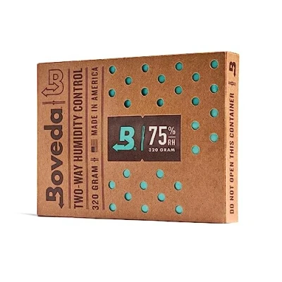 Afbeelding van Boveda voor sigaren/tabak 75% RV 2 way vochtregeling Maat 320 gebruik bij tot 100 sigaren Gepatenteerde technologie humidors 1 stuk
