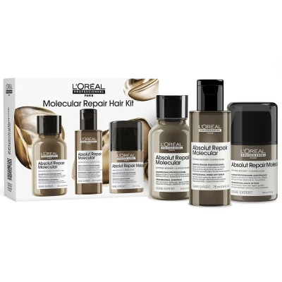 Afbeelding van L&#039;Oréal Professionnel Pakket Série Expert Absolut Repair Molecular Mini Trio Kit