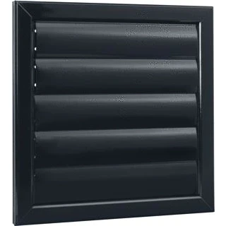 Afbeelding van Nedco lamellenrooster alum. 305 x mm zwart
