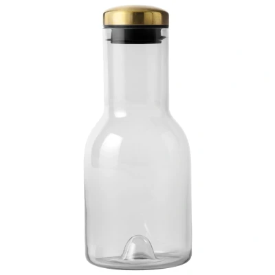 Afbeelding van Audo Copenhagen Bottle Karaf 0,5L Smoke/messing
