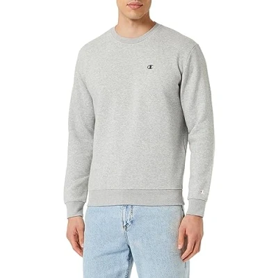 Afbeelding van Champion Basic Crewneck Sweater, Heren, Maat: Large, Grey