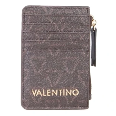 Afbeelding van VALENTINO Kaarthouder Lady Re Credit Card Case Moro / Nero Donkerbruin