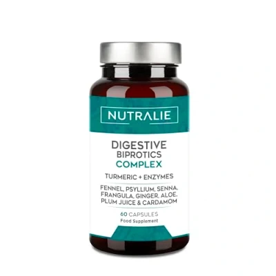 Afbeelding van Probiotica Digestive Complex Spijsverteringsenzym + Kurkuma Darmgezondheidssupplementen Bromelaïne Pancreatin Lactobacillus Gassei Bifidobacterium Lactis 60 Capsules Nutralie