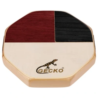 Afbeelding van GECKO Cajon, draagbare doostrommel met opbergtas, origineel percussie instrument, bong en snare, 2 JAAR GARANTIE (nieuw model)