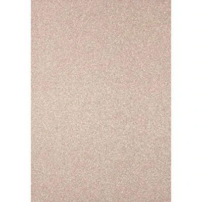 Afbeelding van Florence Glitterpapier Knutselpapier A4 Licht Goud 5 vellen 250g