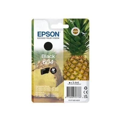 Afbeelding van EPSON 604 STD ZWARTE INKT XP 2200 3200 4200 WF 2910 2930 2950