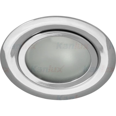 Afbeelding van Kanlux S.A. LED inbouwspot keuken/meubel kast chrome G4 aansluiting
