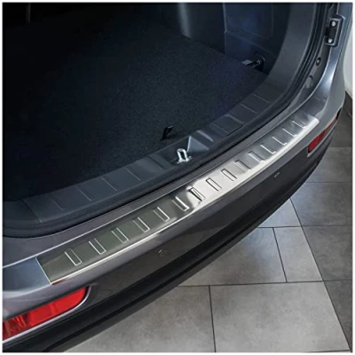 Afbeelding van tuning art 687 Roestvrijstalen gebogen Achterbumperprotector