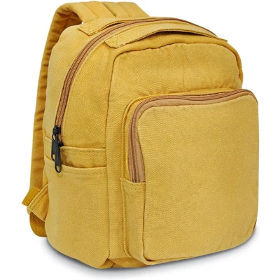 Afbeelding van Inovra ® Stijlvolle Kleine Canvas Rugzak voor Vrouwen en Tieners Ideaal School, Reizen Werk