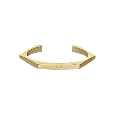 Afbeelding van Armani Exchange heren Bangle AXG0138710 in de kleur Goud