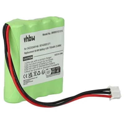 Afbeelding van vhbw NiMH accu 750 mAh (4,8 V) compatibel met afstandsbediening, afstandsbediening Philips Pronto Pro 900, TSU7000/37 vervanging voor 255789.