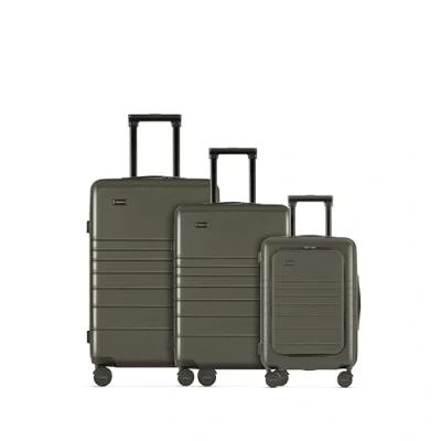 Afbeelding van Eternitive SET E3 Kofferset, Maat: One Size, Olive