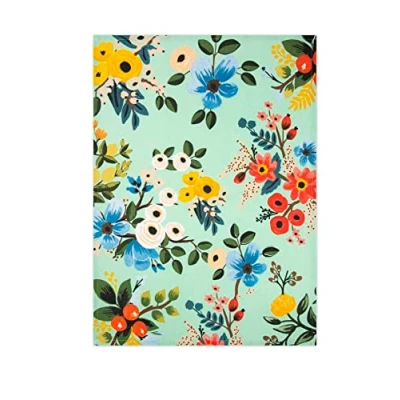 Afbeelding van Excelsa Fiori Frida theedoek, 100% katoen, 70 x 50 cm, met knoopsgat