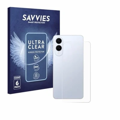 Afbeelding van Savvies Screenprotector voor Samsung Galaxy S25 Edge (Achterkant) Folie Beschermfolie transparant (6 Stuks)
