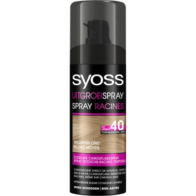 Afbeelding van Syoss Middenblond Uitgroeispray 120ML