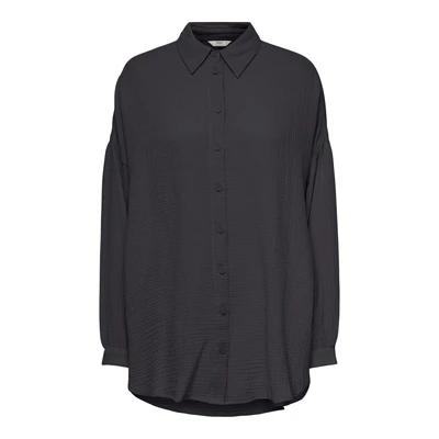 Afbeelding van ONLY Onlthyra Overhemdblouse, Dames, Maat: Small, Phantom