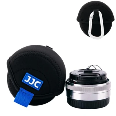 Afbeelding van JJC Waterbestendig cameralenszakje, zachte neopreen cameralenshoesjes tas beschermend voor Sony, Canon, Nikon, Pentax, Olympus, Panasonic Lens S