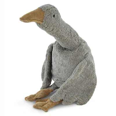 Afbeelding van Senger Warmte knuffel gans groot grijs