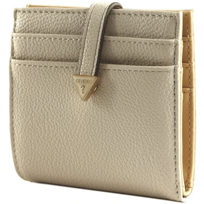 Afbeelding van Guess Laurel TAB CARD CASE Portemonnee, Dames, Maat: One Size, Ivory